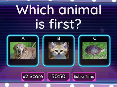 First, Middle, Second, Third, & Last