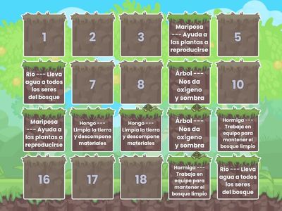 Pequeños Exploradores del Bosque – Juego de Memoria