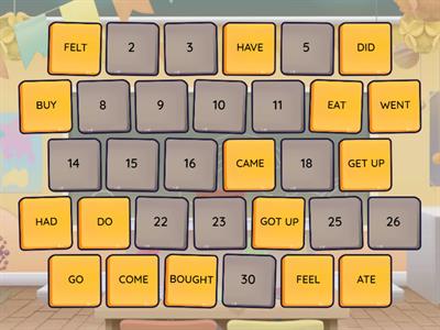 E2 ESOL - Past tense irregular