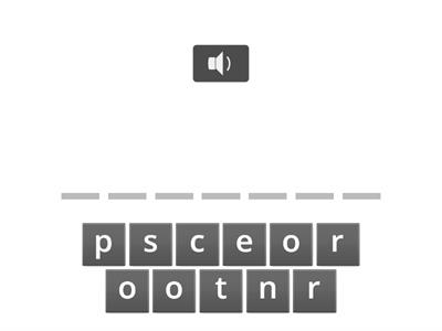 SPELL IT OUT- GRADE 6