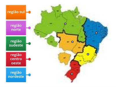 mapa de região