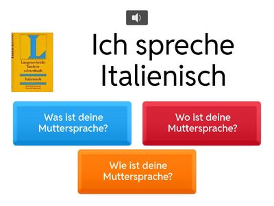 Fragen stellen (W-Wörter)