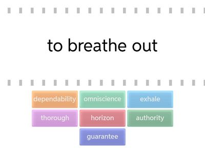 4th Vocabulary List 10