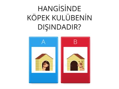 Uzamsal İlişkiler 1.sınıf 