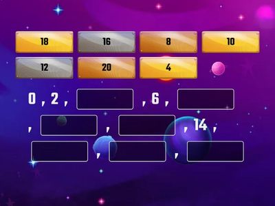 Counting in 2s (Space)