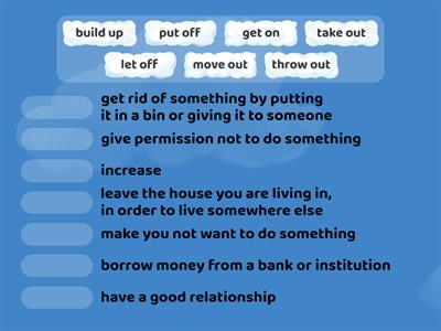 Gold B2 First Unit 7 Page 71 Phrasal verbs