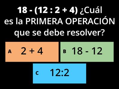 OPERATORIA COMBINADA