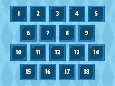 Numbers-Quantities (1-20)