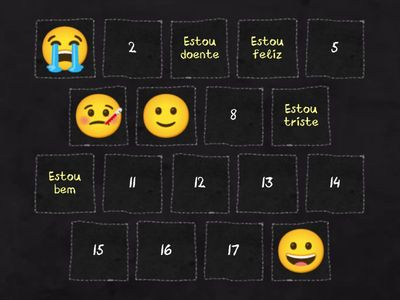 Portuguese Emotions Matching Game