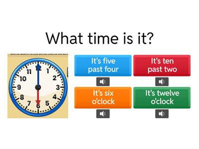 TELLING TIME