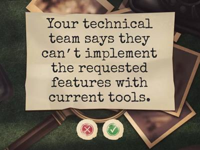 Project Manager Situational Cards