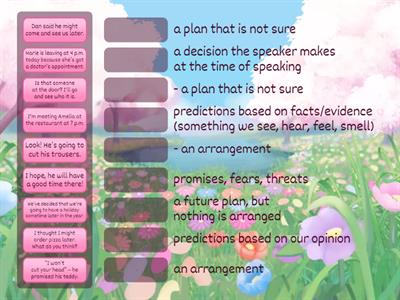 SpeakOut 3rd B1 Unit 3B future forms