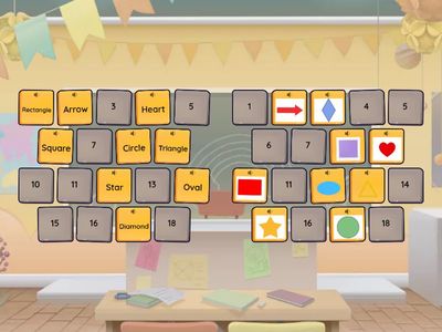 Shapes and adjectives