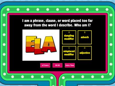 Misplaced & Dangling Modifiers