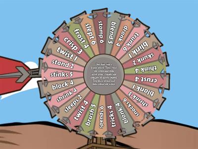 Consonant clusters - reading 