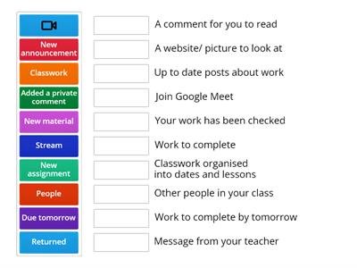 Google Classroom Language (emails) 