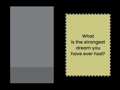 [B1/B2] Speed Dating (conversation starters)