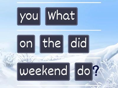 Weekend Review Questions 