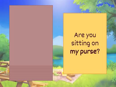 Subject and object pronouns