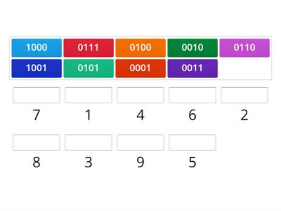 Binary match up