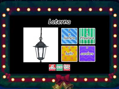 Grade 4 - Christmas vocabulary quiz