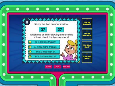 10 More, 10 Less, 100 More, 100 Less #2