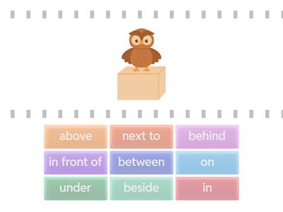 Prepositions of Place