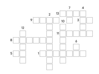 科技英文填字遊戲