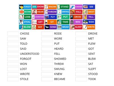 IRREGULAR VERBS 2