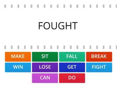 PAST TENSE - IRREGULAR VERBS