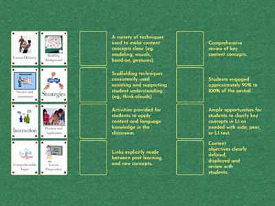 SIOP Match-up