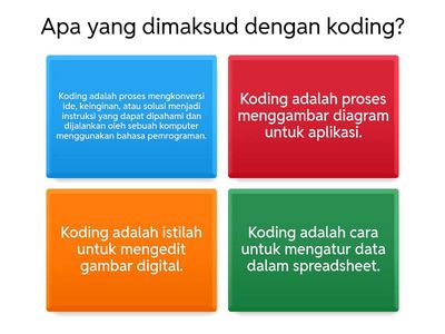 PEMBELAJARAN KODING DAN KECERDASAN ARTIFISIAL
