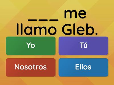¿Cómo te llamas? / Conjugación del LLAMARSE