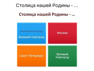 "Россия - Родина моя!" Викторина для учащихся с ОВЗ 5-6 класс