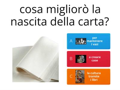 LA CARTA E IL LEGNO