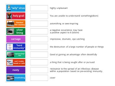 Listenwise: Pandemic vs Endemic Vocabulary/Idioms