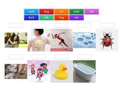 Gus the Duck Vocabulary