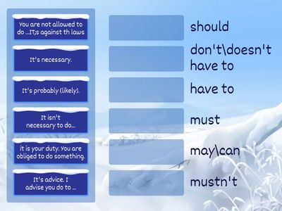 Modal verbs
