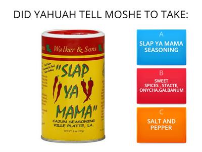 TORAH PARSHA KI TISA 30:11- 34:35 SIMMONS EDITION