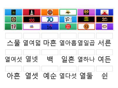  native korean numbers