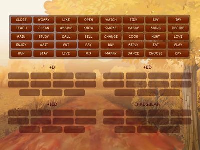 Past Simple (Regular + Irregular)