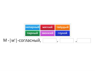 Фонетический разбор слова МИШКА