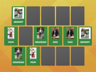 FAMILY MEMORY GAME /FIND PAIRS CHILDREN 1