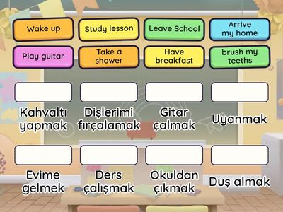 İngilizce günlük rutinler