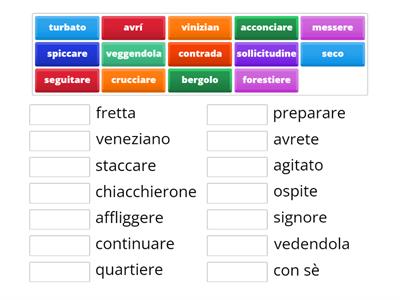 CHICHIBIO E LA GRU: ad ogni parola il suo significato