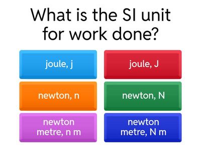 [9.3B-9.4] Work done, energy and power