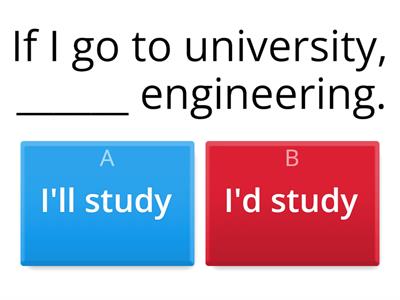 Conditionals