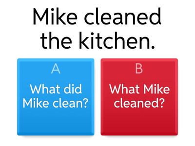 SUBJECT AND OBJECT QUESTIONS