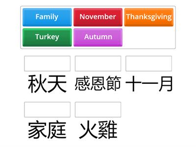 Thanksgiving Match-up - Beginner