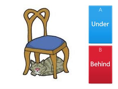 On / In / Under / Behind
